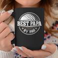 Best Papa By Par Vintage Golf Player Daddy Dad Fathers Day Coffee Mug Unique Gifts