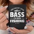 You Can Bet Your Bass I'm Going Fishing Quote Coffee Mug Unique Gifts