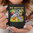 Big Brother Of The Wild One Birthday Animal Safari Jungle Coffee Mug Personalized Gifts
