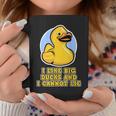 I Like Big Ducks And I Cannot Lie Rubber Duck Coffee Mug Unique Gifts