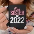 Big Sister 2022 First Baby Becoming Big Sister Coffee Mug Unique Gifts