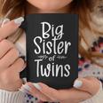 Big Sister Of Twins Twin Brother Boy Girl Sibling Coffee Mug Personalized Gifts
