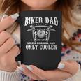 Biker Dad Motorcycle Father's Day For Daddy Granddad Coffee Mug Unique Gifts