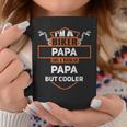 Biker Papa Motorcycle Rider I'm A Biker Papa Coffee Mug Funny Gifts