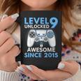 Birthday Boy Level 9 Unlocked Gamer 9 Year Old 9Th Birthday Coffee Mug Funny Gifts