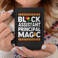 Black Assistant Principal Magic Melanin Black History Month Coffee Mug Personalized Gifts