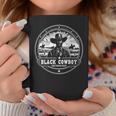 Black Cowboy African American History Afro Black Cowboy Coffee Mug Personalized Gifts