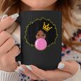 Black Girl Magic Pink Bubblegum Poppin Melanin Queen Coffee Mug Unique Gifts