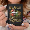 Black Queen Lips Red Green African Flag Africa Coffee Mug Unique Gifts