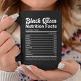 Black Queen Nutrition Facts African American Pride Melanin Coffee Mug Unique Gifts