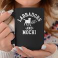 Black Yellow Chocolate Labs And Mochi Labrador Lab Mom Dad Coffee Mug Unique Gifts