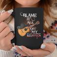 Blame It All On My Roots Country Music Lover Coffee Mug Funny Gifts