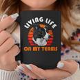 Border Collie Living Life On My Terms Vintage Coffee Mug Unique Gifts