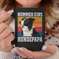 Border Collie Nummer Eins Border Collie Papaintage Tassen Lustige Geschenke