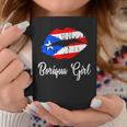 Boriqua Girl Pride Puerto Rico Boricua Girl Lips Coffee Mug Unique Gifts