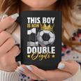 This Boy Now 10 Double Digits Soccer 10 Years Old Birthday Coffee Mug Funny Gifts