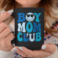 Boy Mom Club Mother's Day Groovy Mother Mama Coffee Mug Unique Gifts