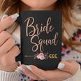 Bride Squad Bridal Shower Bridesmaid Wedding Party Coffee Mug Unique Gifts