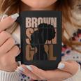 Brown Skin Girl Black Melanin Black History Junenth Women Coffee Mug Personalized Gifts