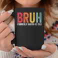 Bruh Formerly Known As Dad Dad Father's Day Retro Coffee Mug Funny Gifts