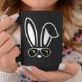 Bunny Ears Sunglasses Easter Total Solar Eclipse 2024 Coffee Mug Unique Gifts