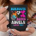 Burnouts Or Bows Abuela Loves You Gender Reveal Coffee Mug Unique Gifts
