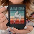 Caballos Árabes Personas Favoritas Jinete Caballo Montar Taza de café Regalos divertidos