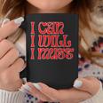 'I Can I Will I Must' Inspirational Message Overcome Coffee Mug Unique Gifts