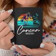 Cancun Souvenir 2023 Mexico Vacation Matching Family Group Coffee Mug Personalized Gifts