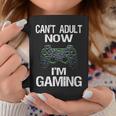 Can't Adult Gaming Gamer Quote Boys Girls Ns Coffee Mug Unique Gifts
