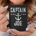 Captain Joe Retro Personalized Nautical Boating Lover Coffee Mug Unique Gifts