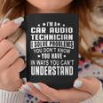 Car Audio Technician Car Electronics Technicians Coffee Mug Unique Gifts