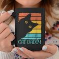 Cat Daddy Vintage Eighties Style Cat Dad Fathers Day Coffee Mug Unique Gifts