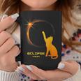 Cat Lovers 2024 Total Solar Eclipse Coffee Mug Funny Gifts