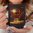 Cat Taking A Selfie Total Solar Eclipse April 8 2024 Coffee Mug Unique Gifts