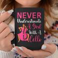 Cello Player Never Underestimate A Girl With A Cello Coffee Mug Funny Gifts