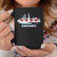 Chicago City Flag Downtown Skyline Chicago Skyline Coffee Mug Unique Gifts