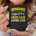 Chicken Chaser Job Title Employee Worker Chicken Chaser Coffee Mug Unique Gifts