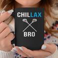 Chill Lax Bro Lacrosse Joke Lax Coffee Mug Unique Gifts