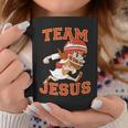 Christian Team Jesus Football Lover Faith Hope Christmas Coffee Mug Unique Gifts