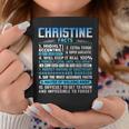 Christine Name Facts Personalized Name Birthday Coffee Mug Unique Gifts