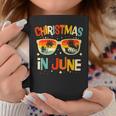 Christmas In June Sunglasses Summer Vacation Xmas Coffee Mug Unique Gifts