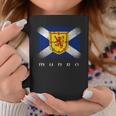 Clan Munro Coat Arms Lion Scottish Family Name Coffee Mug Funny Gifts