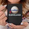 Cleveland Hometown Indian Tribe Ball With Skyline Coffee Mug Unique Gifts