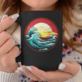 Coastline Sunset And Surf Waves Coastal Living Beach Lover Coffee Mug Unique Gifts