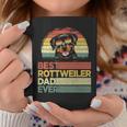 Cool Best Rottweiler Dad Ever Father's Day Coffee Mug Unique Gifts