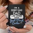 Cool Fathers Day Security Guard Dad Coffee Mug Unique Gifts