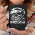Only Cool Grandpas Ride Motorcycles Biker Grandpa Coffee Mug Unique Gifts
