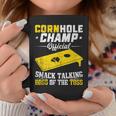 Cornhole Champion Corn Hole Toss Boss Smack Talking Coffee Mug Unique Gifts