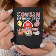 Cow Cousin Birthday Crew Farm Theme Animals Birthday Party Coffee Mug Unique Gifts